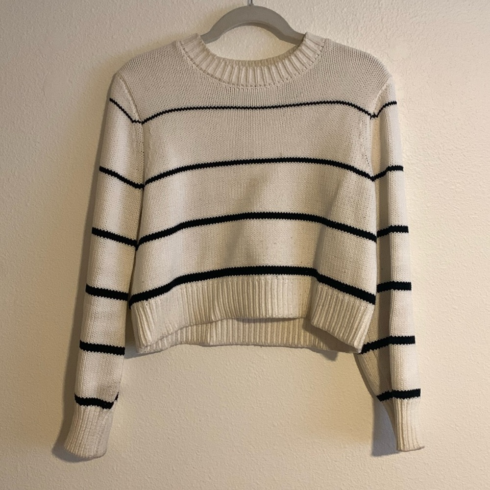 Z Supply | Cropped Striped Sweater